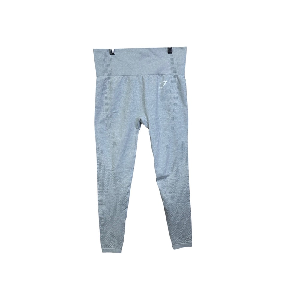 Gymshark vital Seamless Leggings Women Size M Light Gray Workout Athleisure